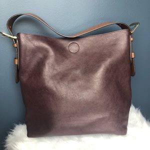 Susan Joy Hobo Handbag With Additional Crossbody